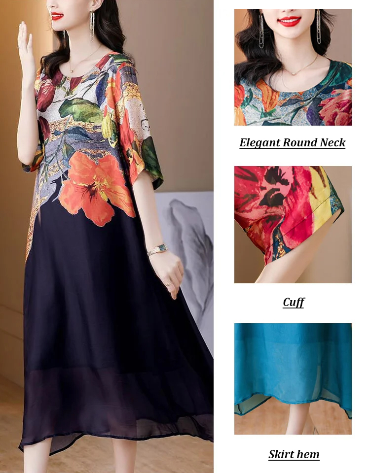 🌸2025 Italian new silk dress