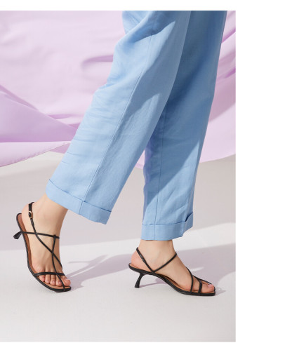 High Heel Roman Sandals