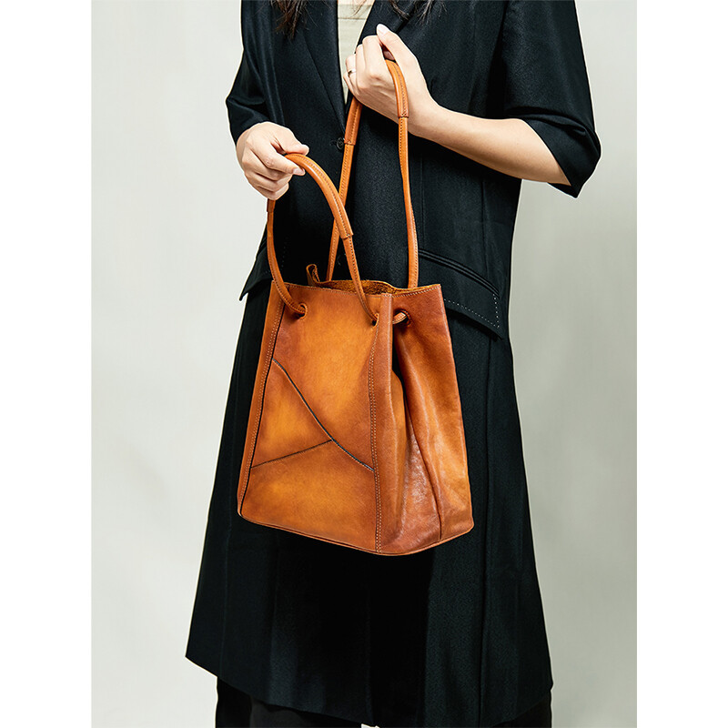 Simple Casual Bucket Bag