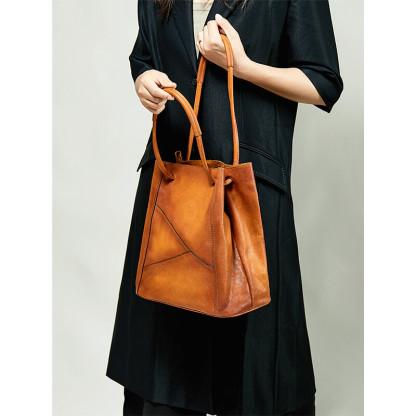 Simple Casual Bucket Bag