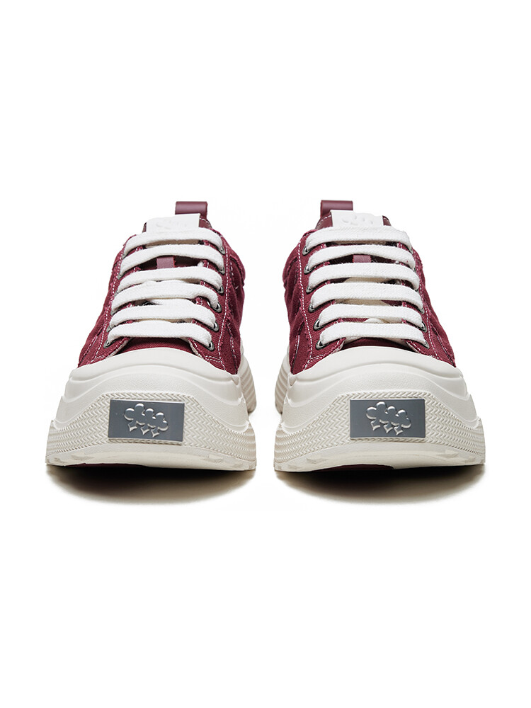 Canvas Chunky Sneakers