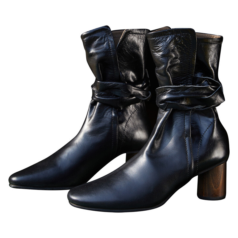 Lauranne Wrapped strap boots
