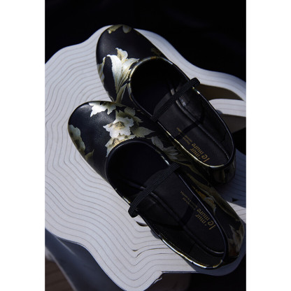 Laonore Chinese-style retro flats