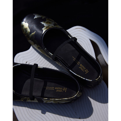 Laonore Chinese-style retro flats
