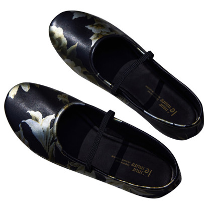 Laonore Chinese-style retro flats