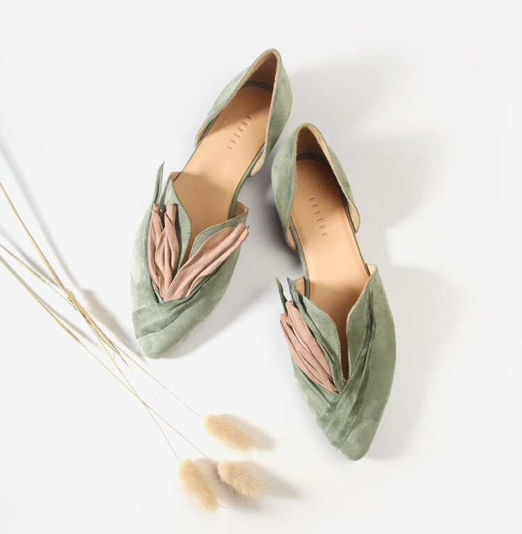 Floral-Inspired Flats