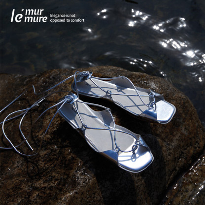 Alizee Wrapped Strap Sandals