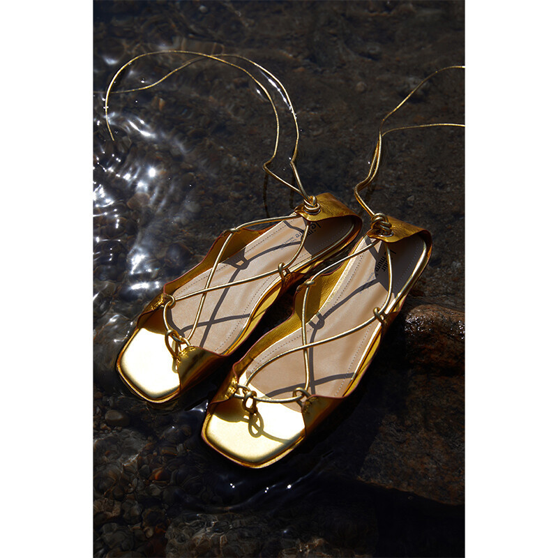 Alizee Wrapped Strap Sandals