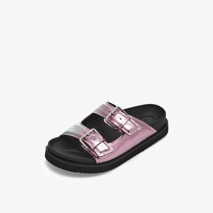 Neon glow slippers