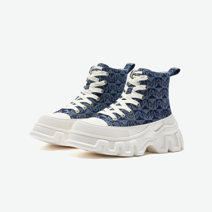  Monogram High-Top Sneakers