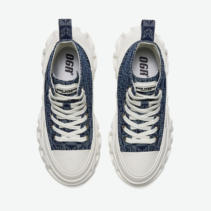  Monogram High-Top Sneakers