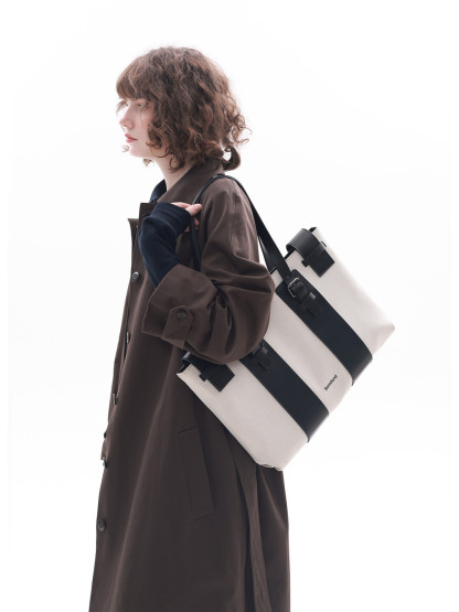 Designer Briefcase – Canvas Tote Laptop Bag
