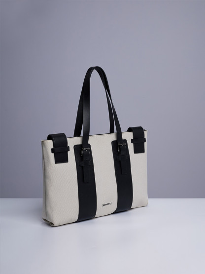 Designer Briefcase – Canvas Tote Laptop Bag