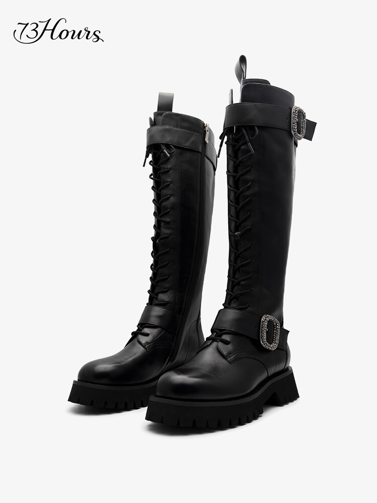 Idol Round-Toe Boots
