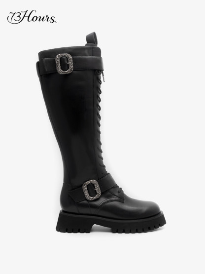 Idol Round-Toe Boots