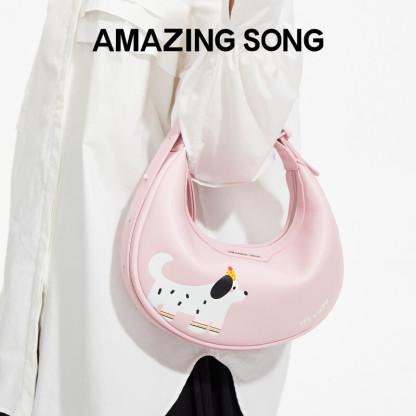 Pet Collaborative Half Moon Bag