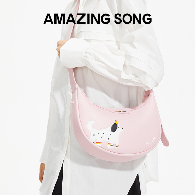 Pet Collaborative Half Moon Bag