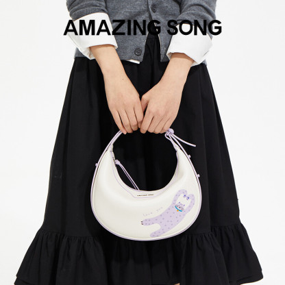 Pet Collaborative Half Moon Bag