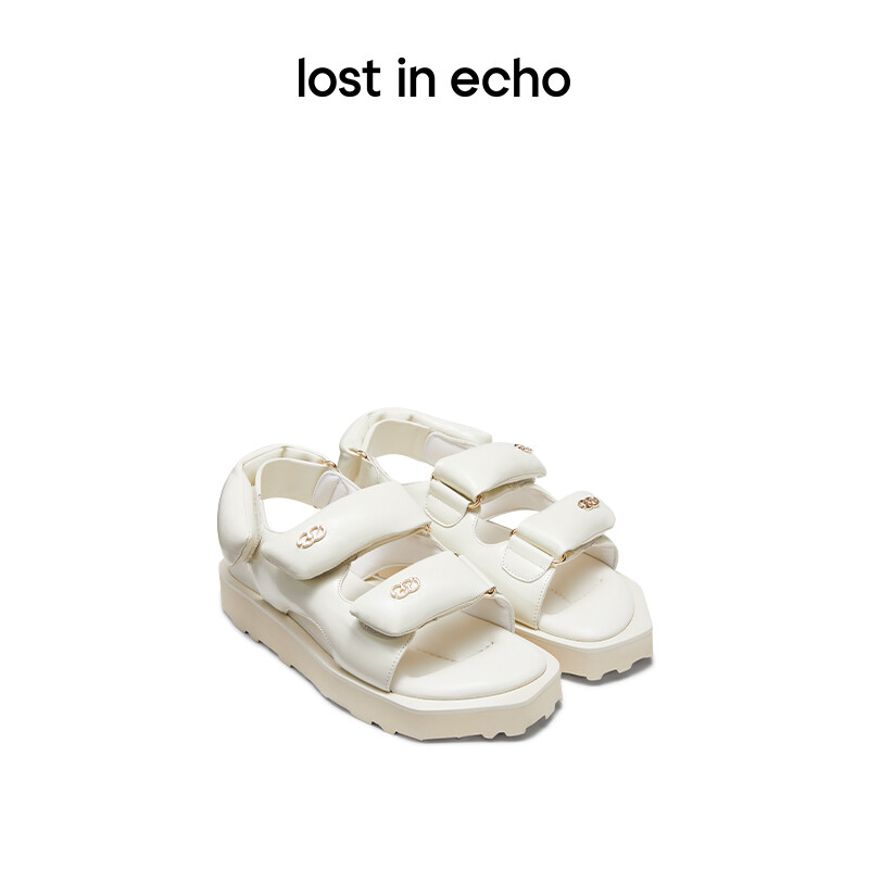 Thick Sole Strappy Sandals