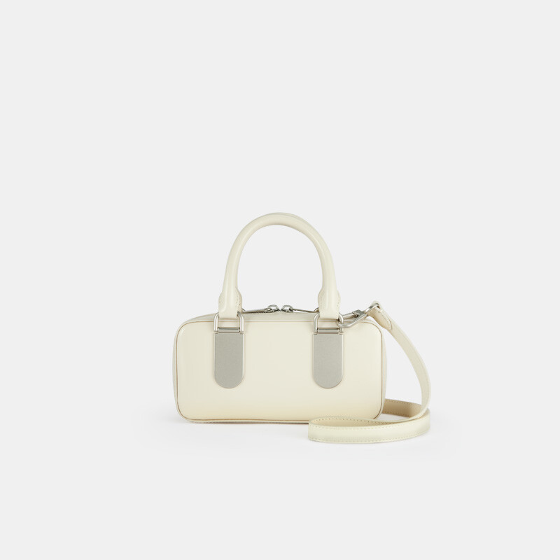 Lux Leather Mini Boston Bag