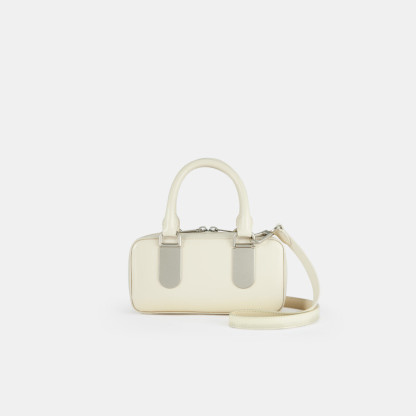 Lux Leather Mini Boston Bag