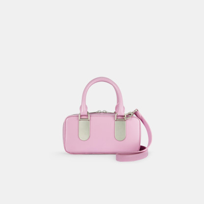 Lux Leather Mini Boston Bag