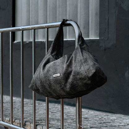 Denim Holo Bag
