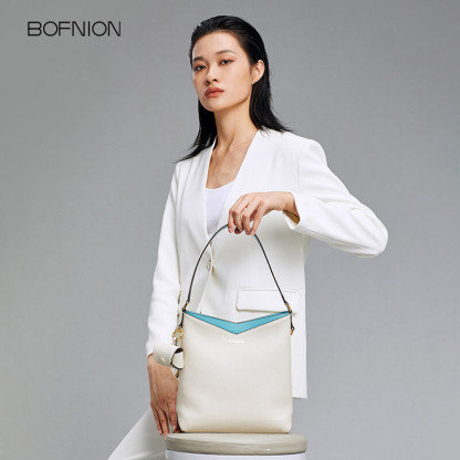 Medium Leather “Bucket bag” Series
