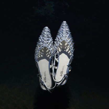 Handcrafted woven sandals