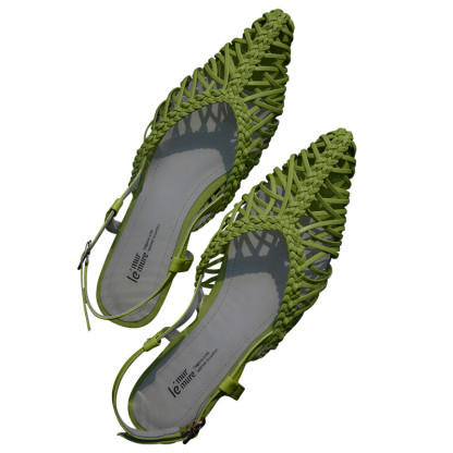 Handcrafted woven sandals