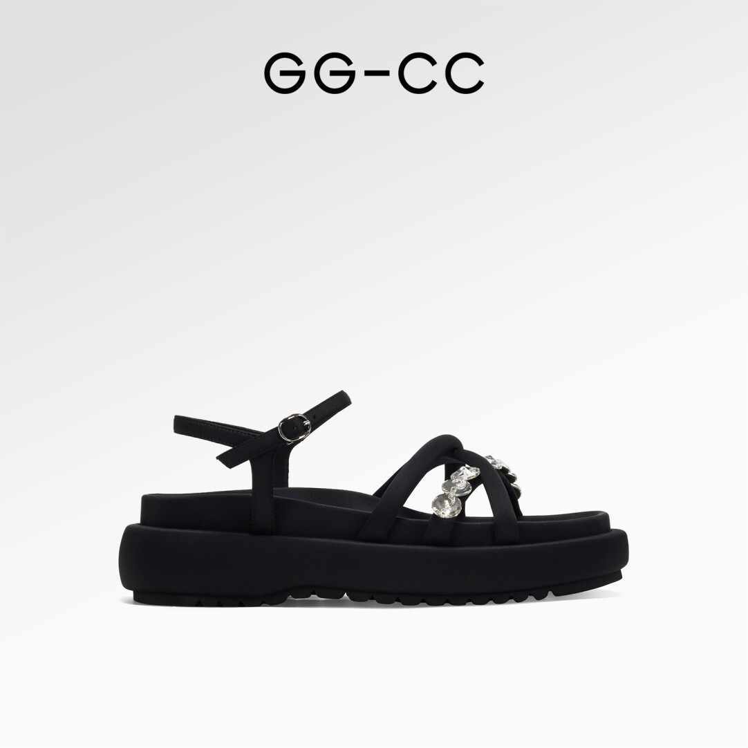 Ocean Star Rhinestone Slippers