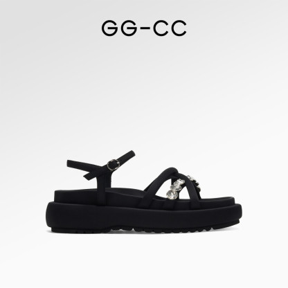 Ocean Star Rhinestone Slippers