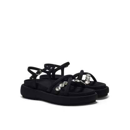 Ocean Star Rhinestone Slippers