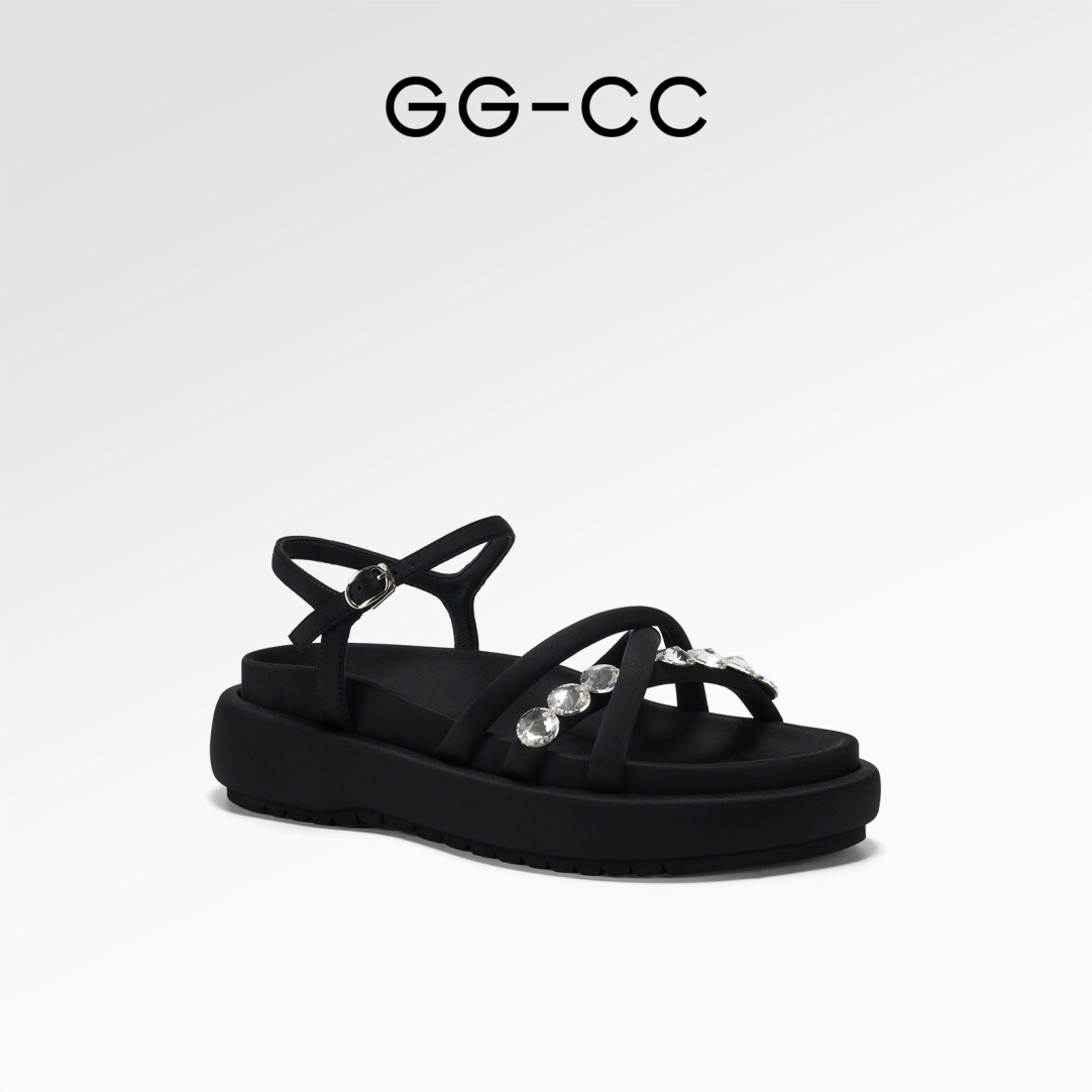 Ocean Star Rhinestone Slippers
