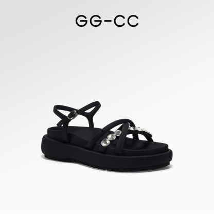 Ocean Star Rhinestone Slippers