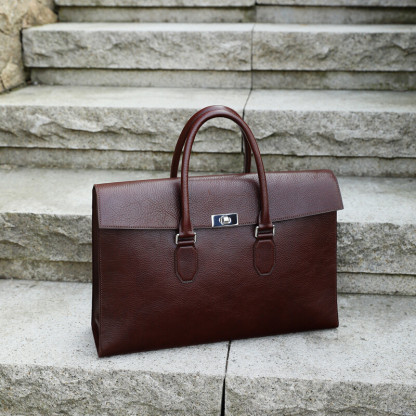 Handmade Leather Briefcase 