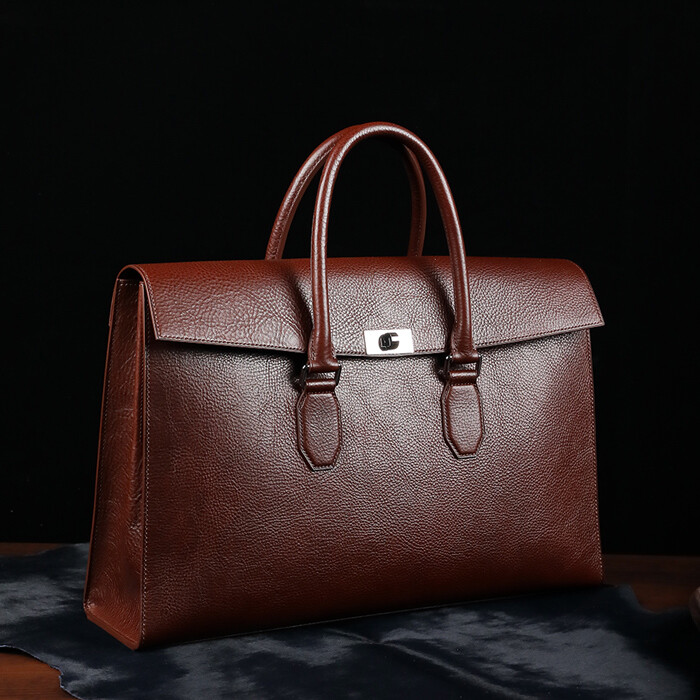 Handmade Leather Briefcase 
