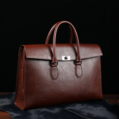 Handmade Leather Briefcase 