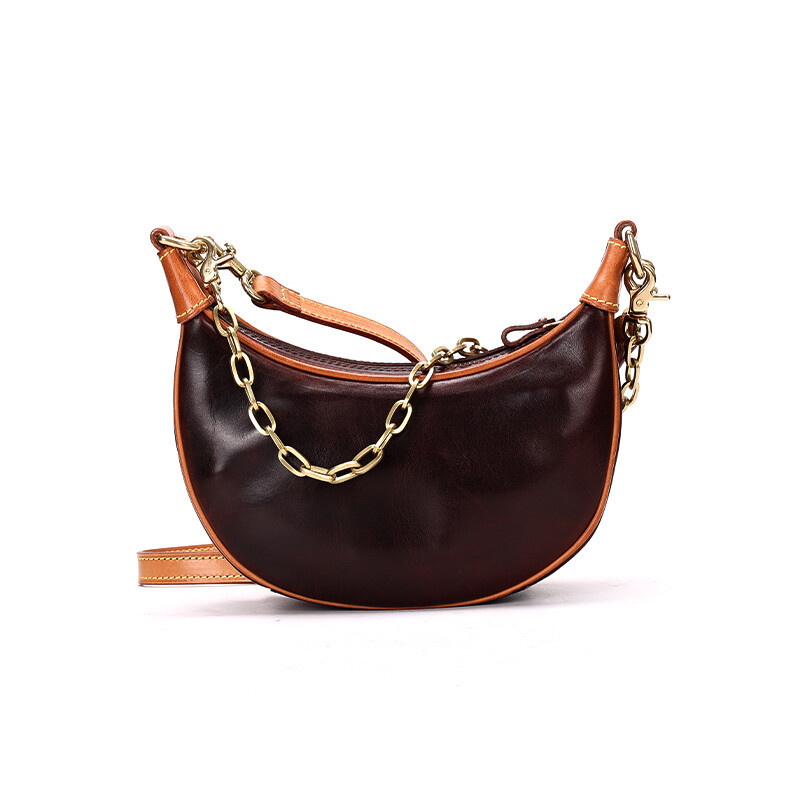 Handcrafted Half-Moon Bag