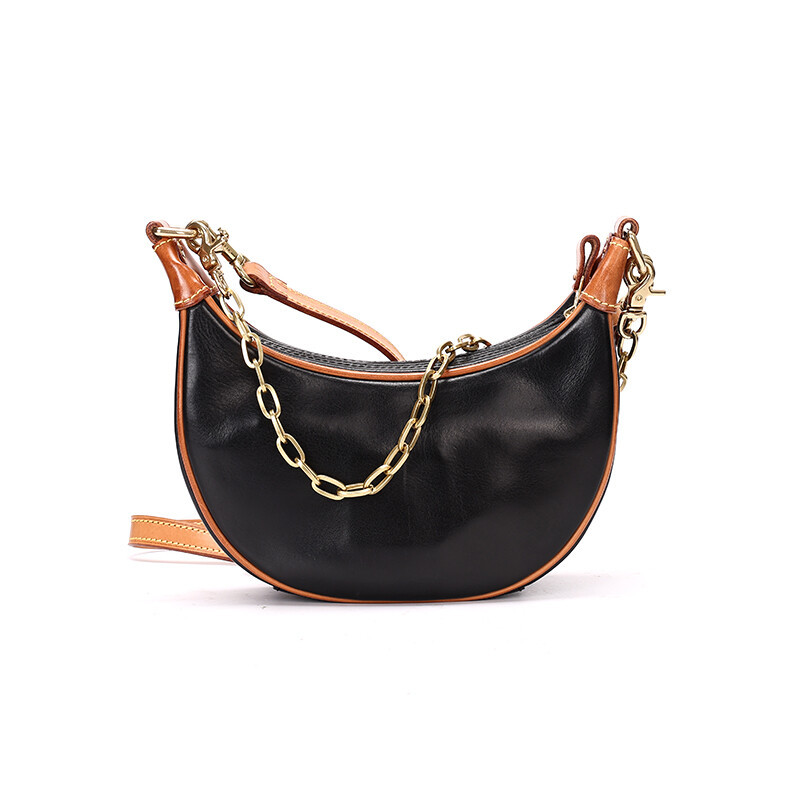 Handcrafted Half-Moon Bag