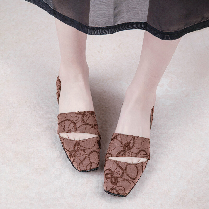 Modern Buckle Slippers