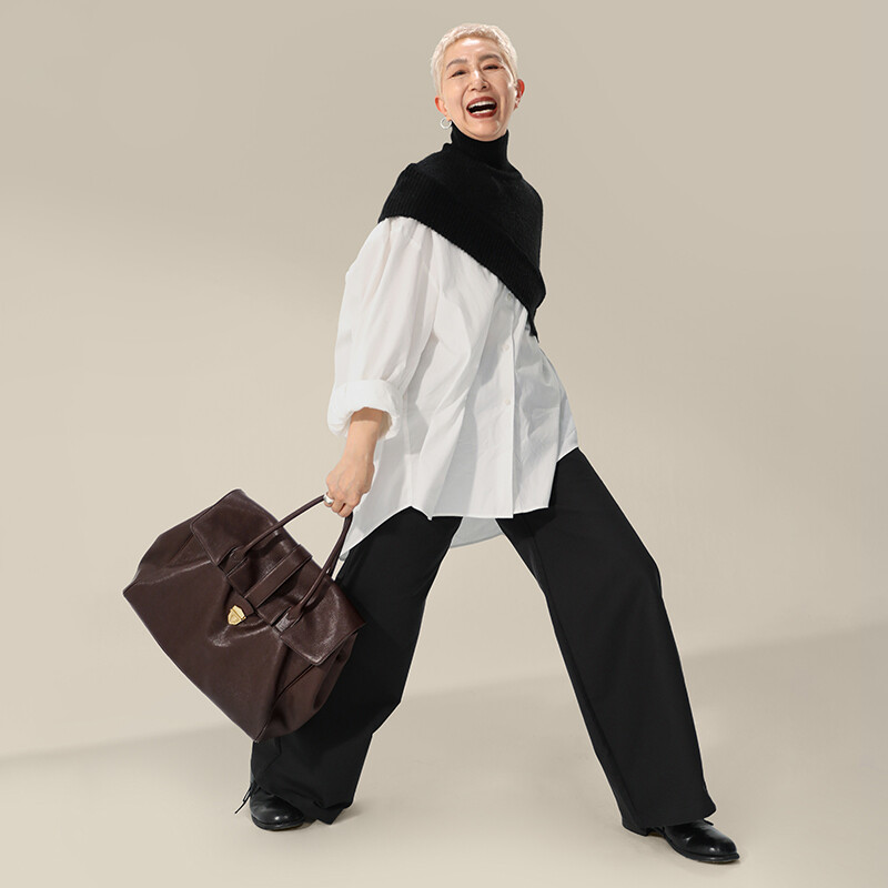 Briefcase Leather Bag
