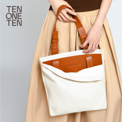 Basic Leather Totebag 