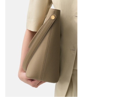 Double Strap Bucket Bag