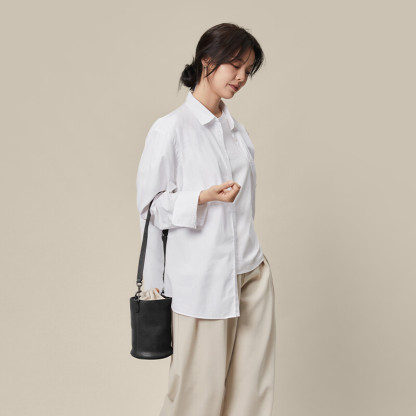 Drawstring Bucket Bag