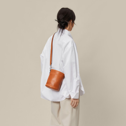 Drawstring Bucket Bag