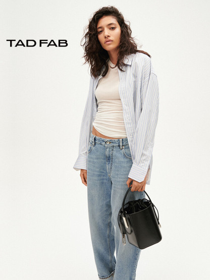 Suede Bucket Bag