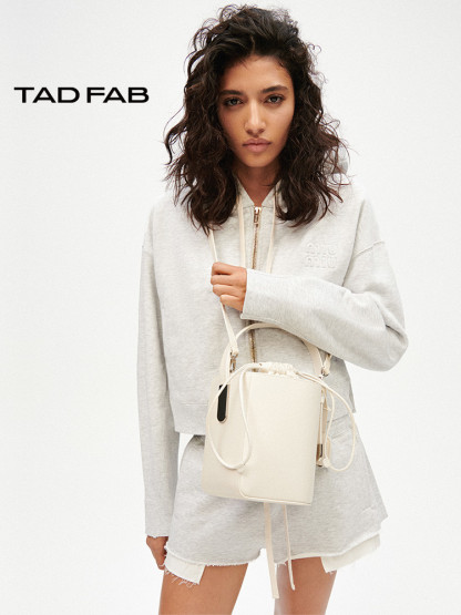 Suede Bucket Bag