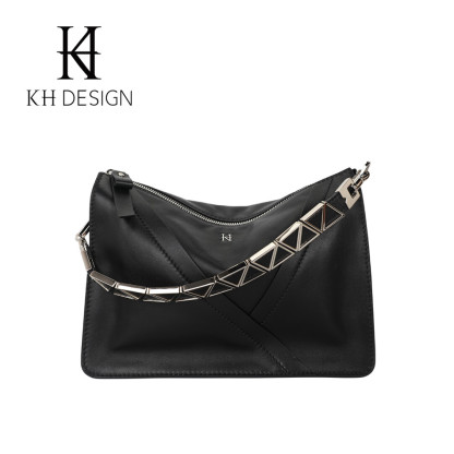 Textured Genuine Leather Bag