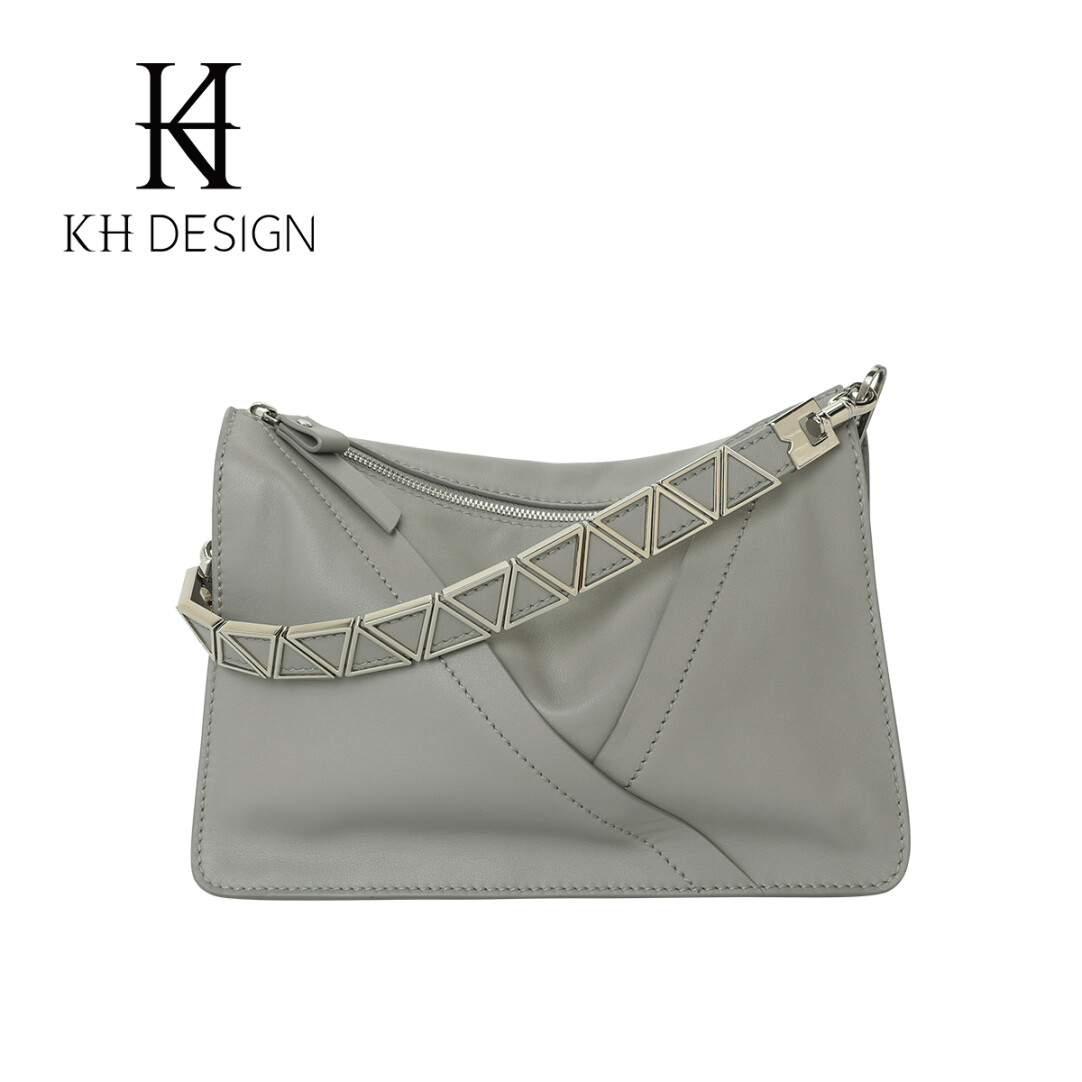 Textured Genuine Leather Bag